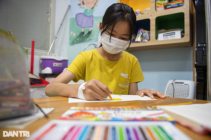 Lớp học đặc biệt của bệnh nhi ung thư máu - Theo báo Dân Trí