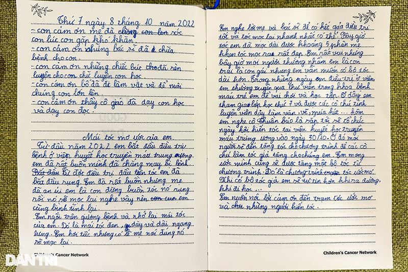 Lớp học đặc biệt của bệnh nhi ung thư máu - Theo báo Dân Trí