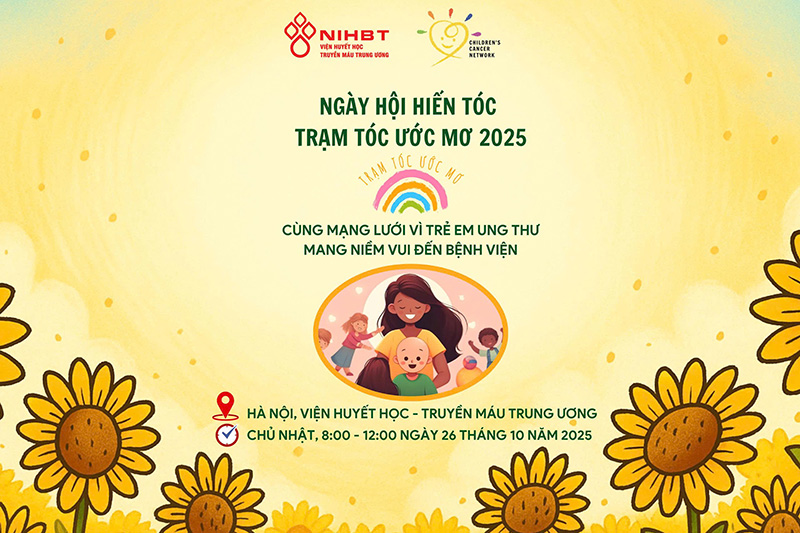 Ngày hội hiến tóc – Trạm tóc ước mơ 2025 Ngày hội hiến tóc – Trạm tóc ước mơ 2025