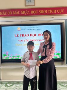 Năm 2025 - Trao 40 suất học bổng “Em ước mong sao” cho học sinh khá/giỏi đã hoặc đang điều trị ung thư Năm 2025 - Trao 40 suất học bổng “Em ước mong sao” cho học sinh khá/giỏi đã hoặc đang điều trị ung thư