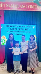 Năm 2025 - Trao 40 suất học bổng “Em ước mong sao” cho học sinh khá/giỏi đã hoặc đang điều trị ung thư Năm 2025 - Trao 40 suất học bổng “Em ước mong sao” cho học sinh khá/giỏi đã hoặc đang điều trị ung thư